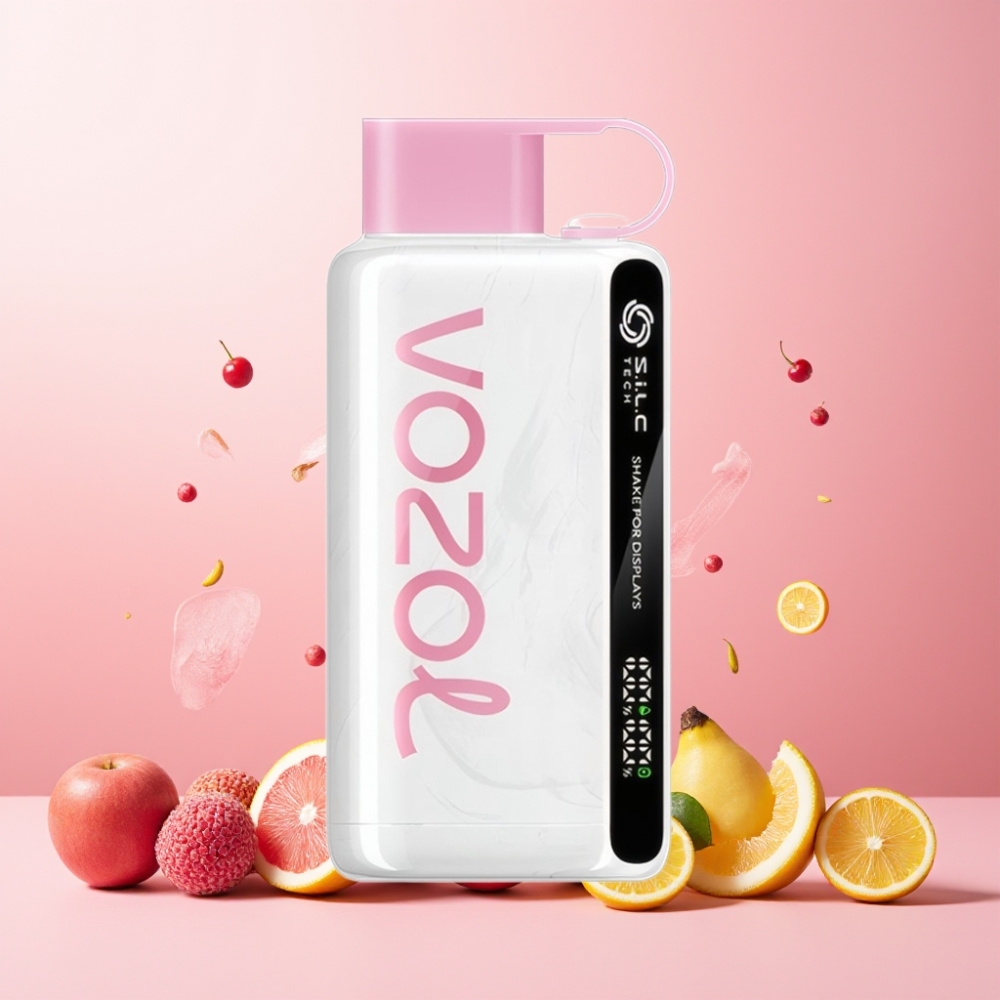 VOZOL STAR 9000/12000 Vape til engangsbruk Norge Engros – 650mAh, 30% Raskere Ladning, 0/20/50mg/ml Nikotin, Rosa Sitronade, Opptil 9000/12000 Puffs