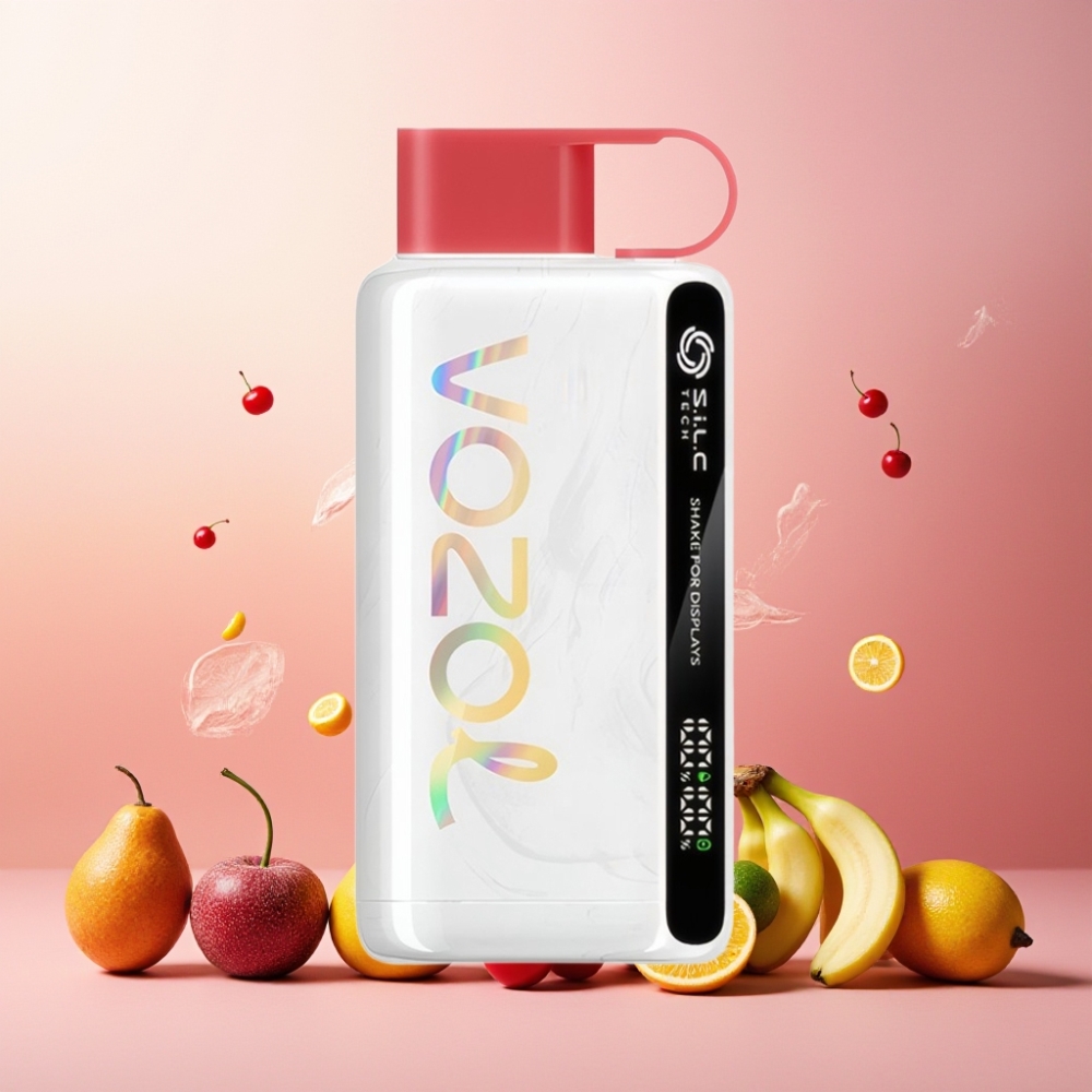 VOZOL STAR 9000/12000 Vape til engangsbruk Norge Engros – Dragonfrukt Banan Kirsebær med 650mAh Batteri, 30% Raskere Ladning og 9000/12000 Puffs
