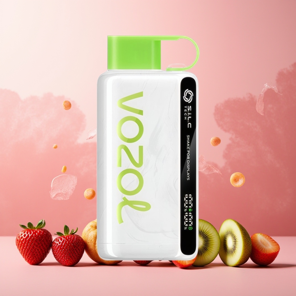 VOZOL STAR 9000/12000 Vape til engangsbruk Norge Engros – Jordbær/Kiwi, 650mAh, 30% Raskere Ladning, Opptil 9000/12000 Puffs, 0/20/50mg/ml Nikotin