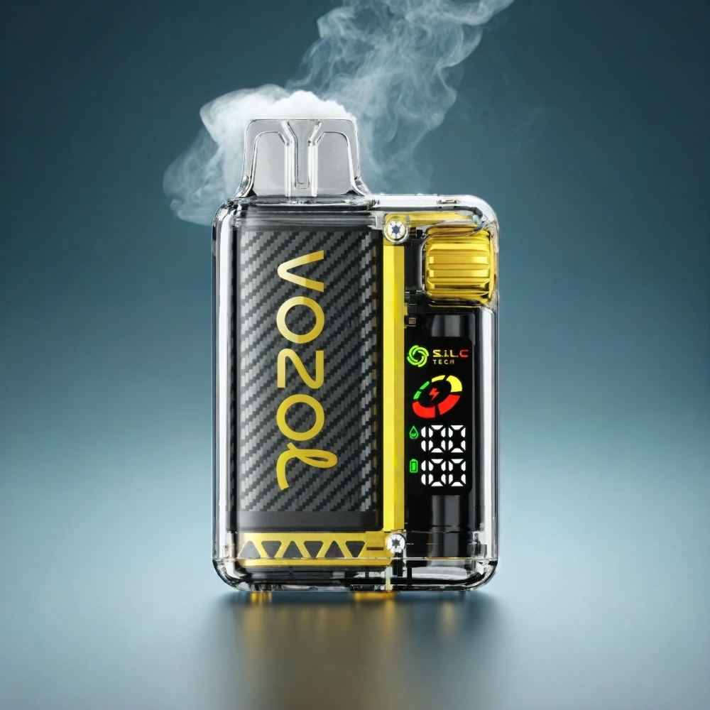 VOZOL Vista 20000 Puffs Norge Engros – Mangois 2% Nikotin, 650mAh Oppladbar Batteri, OLED Skjerm, 6-nivå Watt Justering, TPD Godkjent