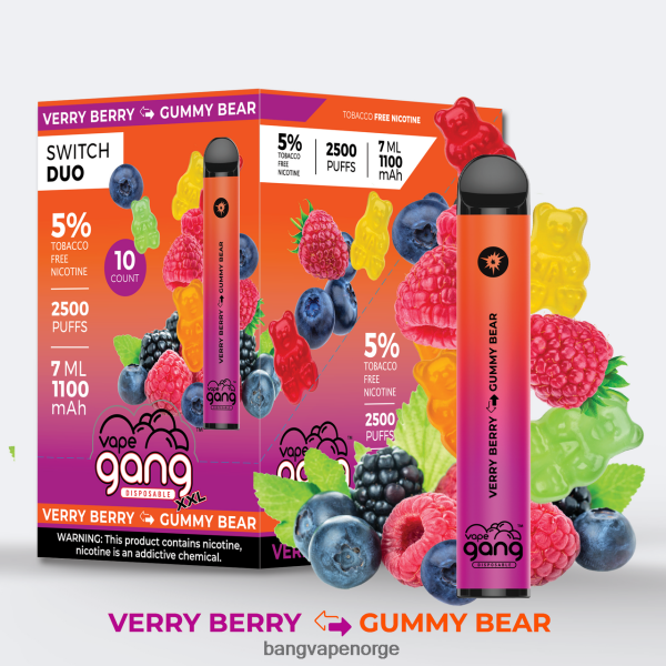 Bang Vape Bergen - Vape Gang Switch Duo 2 smaker (eske med 10) 2B260F44 pasjonsfrukt - guava is
