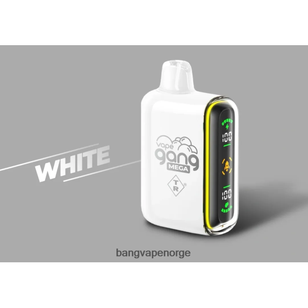 Vape Bang Disposable King - Vape Gang MEGA 20 000 puffs engangsvape (eske med 5) 2B260F60 hvit