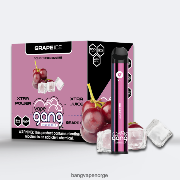 Bang Disposable Vape Review - Vape Gang XL engangsvapes 600 puff (eske med 10) 2B260F62 drue is