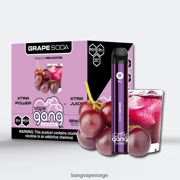 Bang Vape 5000 Puffs Nicotine - Vape Gang XL engangsvapes 600 puff (eske med 10) 2B260F71 drue brus