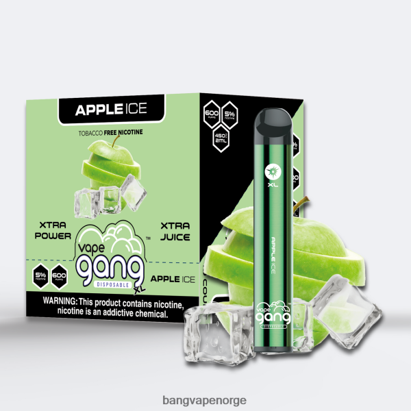 Vape Gang Disposables - Vape Gang XL engangsvapes 600 puff (eske med 10) 2B260F67 epleis
